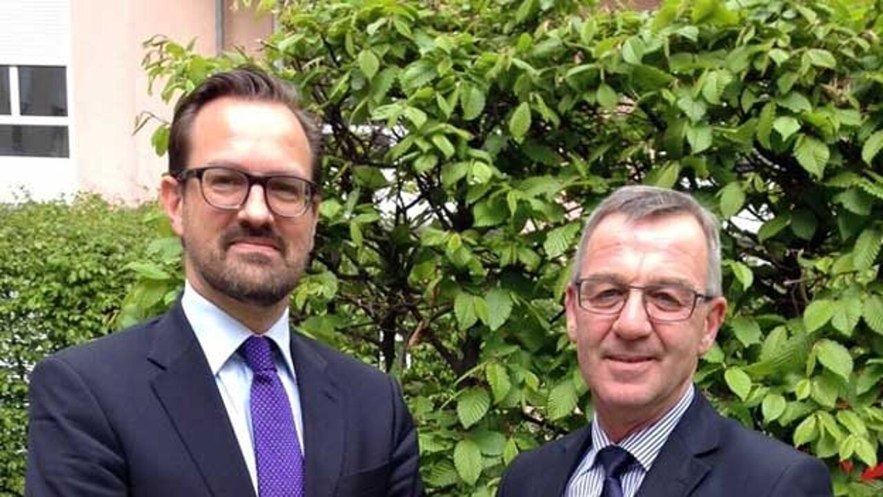 Bertram Fleischer und Jürgen Mertz