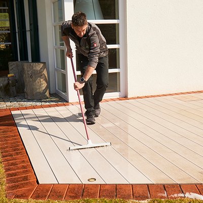 Terrassenreinigung