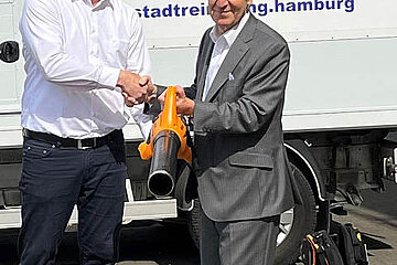 Laurent Vivès und Prof. Dr. Rüdiger Siechau