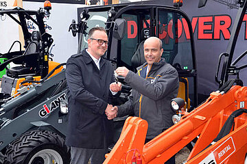 Volker Blome und Toine Brock