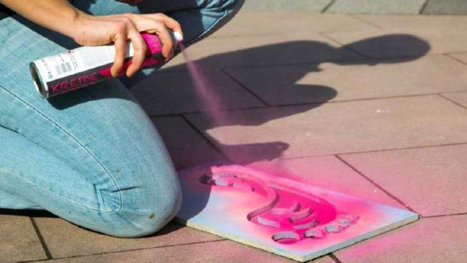 Guerilla-Aktion für die grünen Berufe