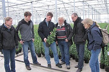 Auszubildende im Gartenbau