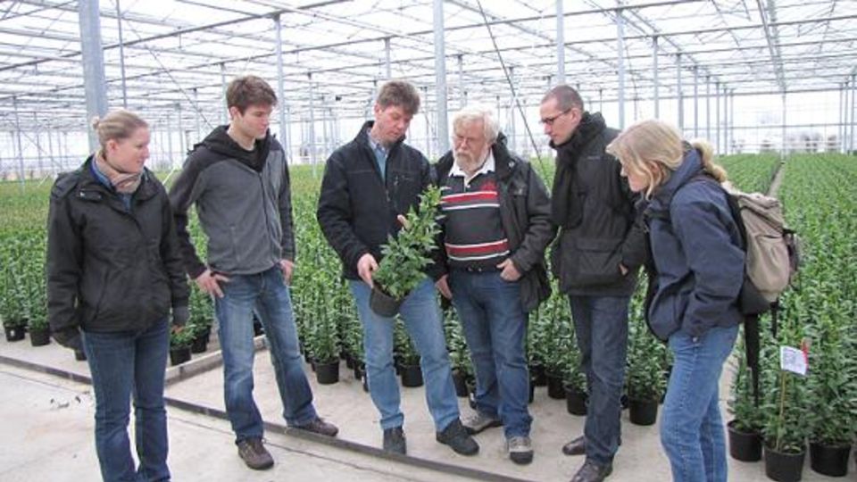 Auszubildende im Gartenbau
