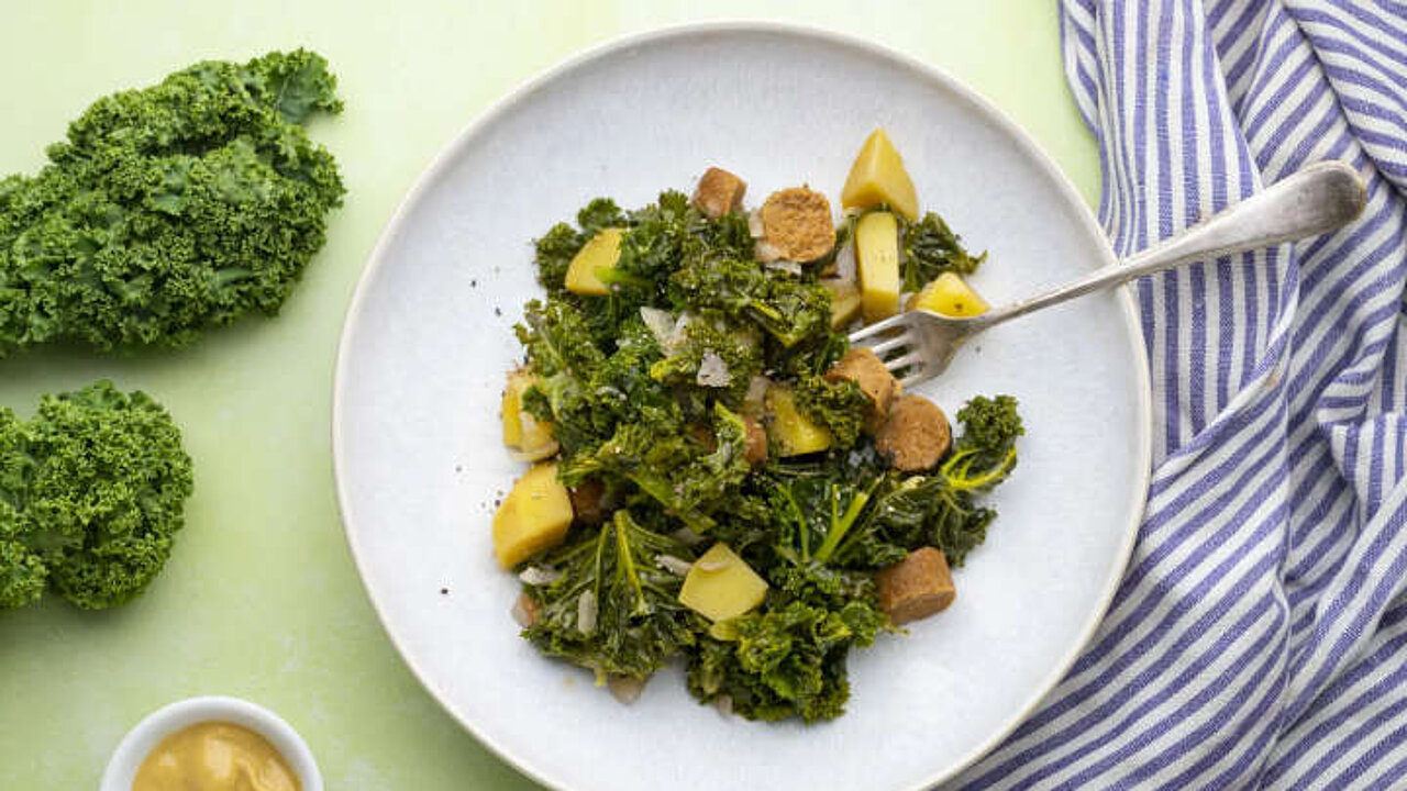 Veganer Grünkohl-Eintopf