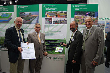 Optigrün erhält Innovationsmedaille Optigrün erhält Innovationsmedaille