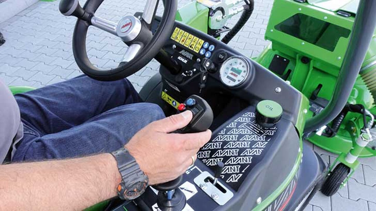 8-fach-Joystick zur Handsteuerung