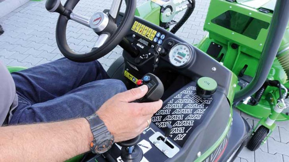 8-fach-Joystick zur Handsteuerung