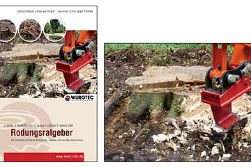 Baggeranbaugerät Wurzelratte