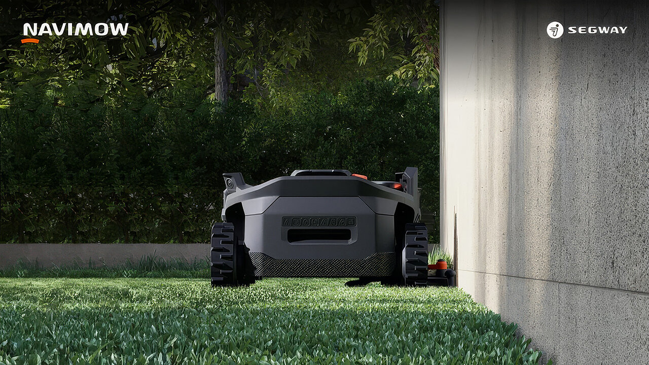 Segway Navimow Mähroboter mit Kantenschneider
