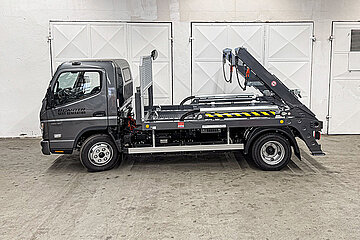 Jotha Daimler Fuso ecanter mit Absetzkippaufbau