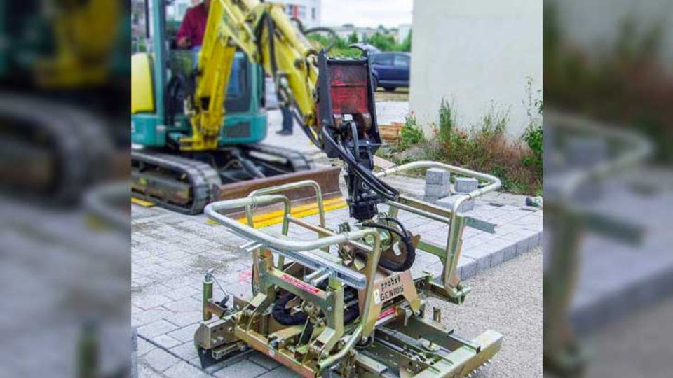 Hydraulische Verlegezange
