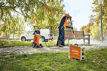 Stihl PS 3000 Stromversorgung
