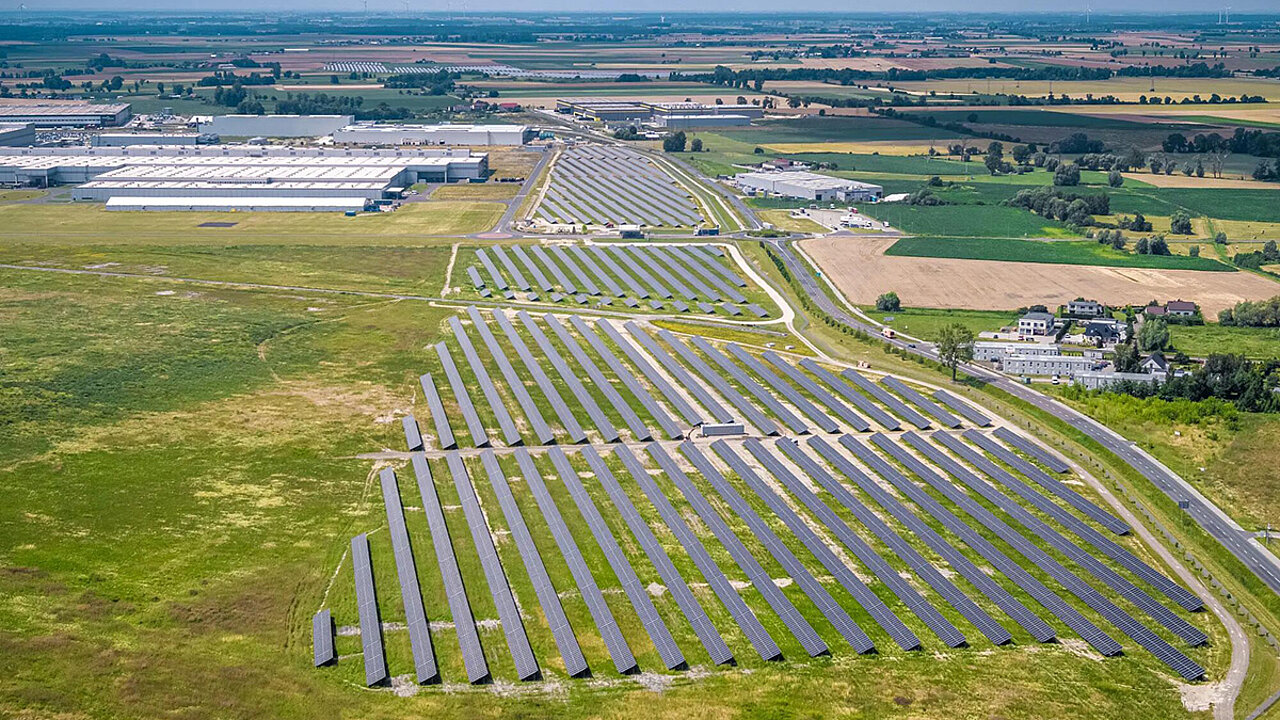 VW Photovoltaikanlage in Września