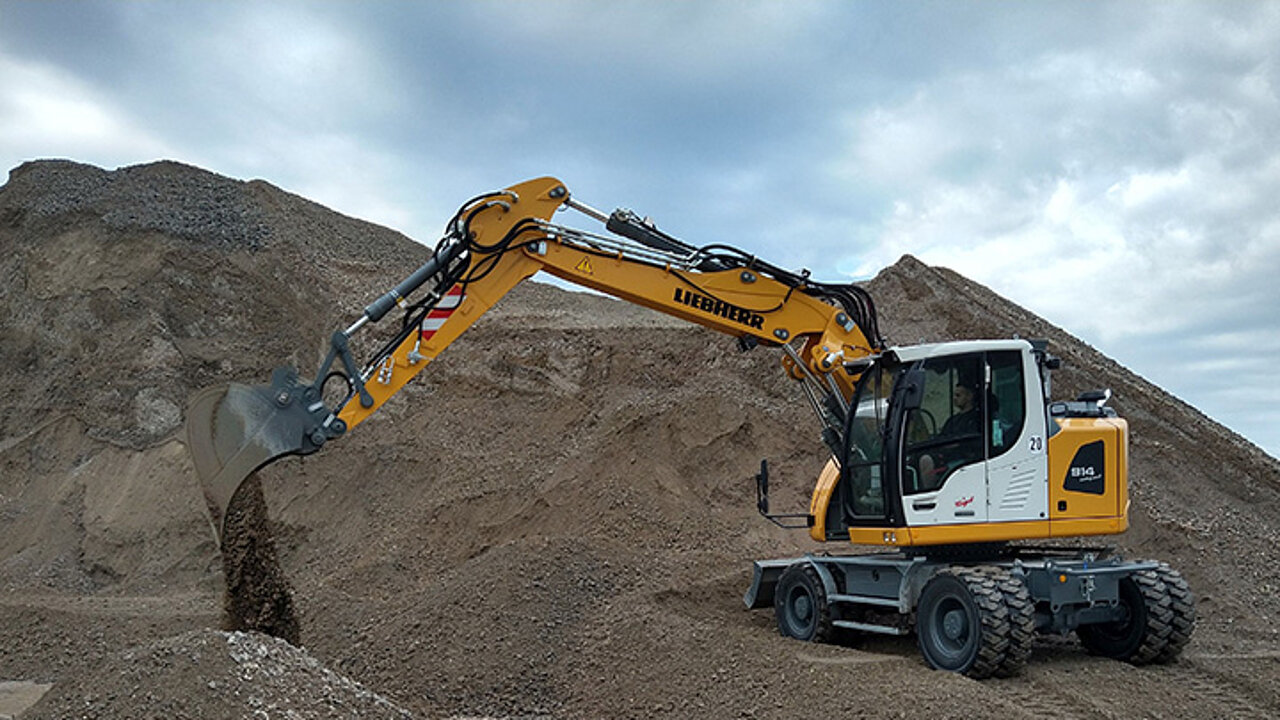 Baumaschinen mit Hybridantrieb