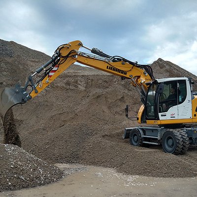 Baumaschinen mit Hybridantrieb