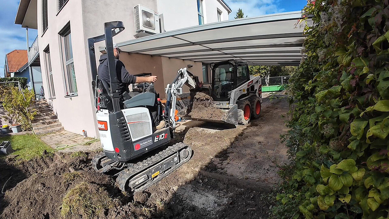 Bobcat Kompaktlader S450 - Minibagger e10z