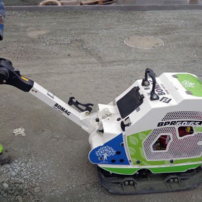 Bomag-Vibrationsplatte