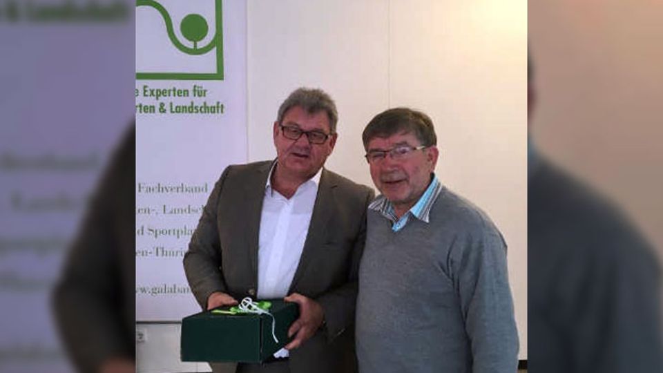 Cölestin Huhn und Uwe Frankenberger