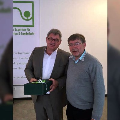 Cölestin Huhn und Uwe Frankenberger