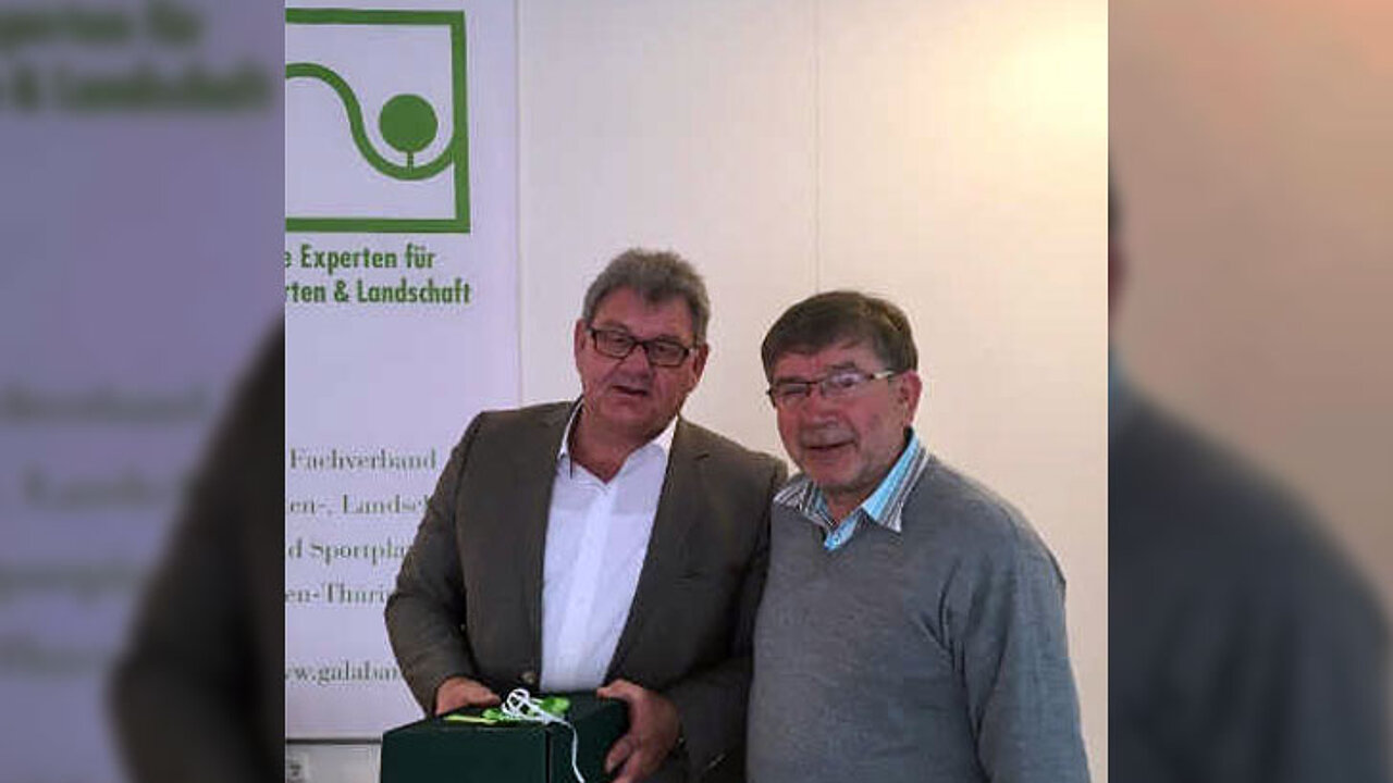 Cölestin Huhn und Uwe Frankenberger