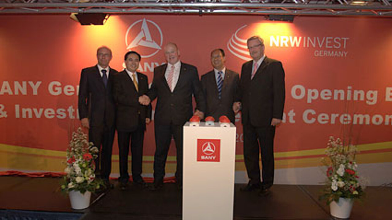 SANY Germany und BODO GLOBAL