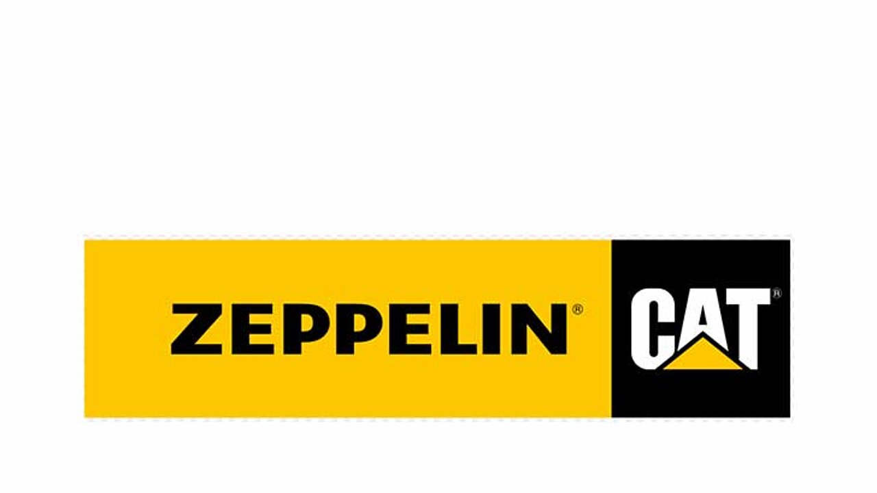 Caterpillar und Zeppelin Logo