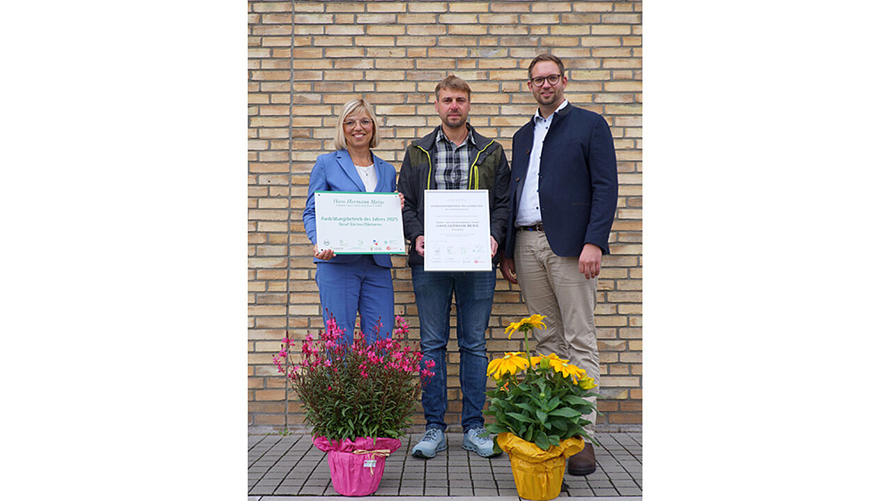 Hans Hermann Meins Ausbildungsbetrieb des Jahres 2025