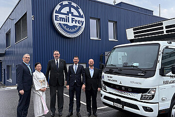 FUSO und Emil Frey Zusammenarbeit