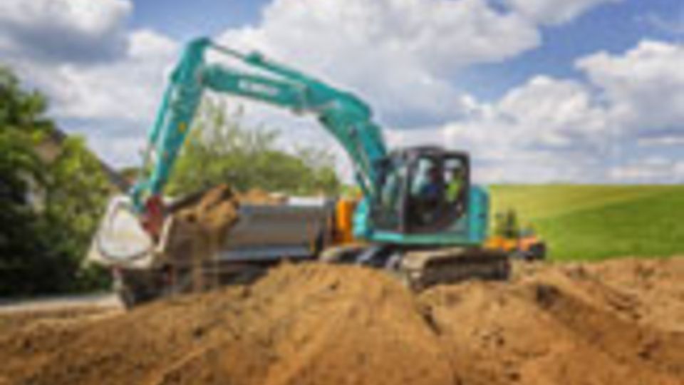 Kobelco Construction Bagger