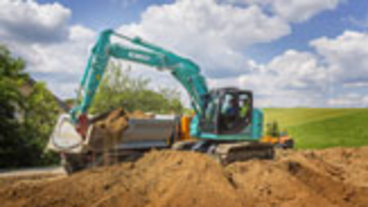 Kobelco Construction Bagger