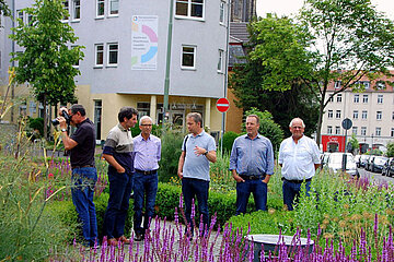 Experimentelle Staudenpflanzungen