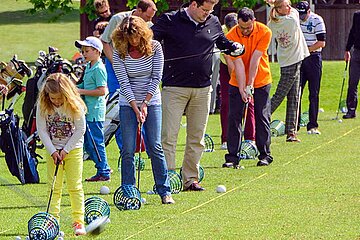 Golf. Mitten ins Glück.