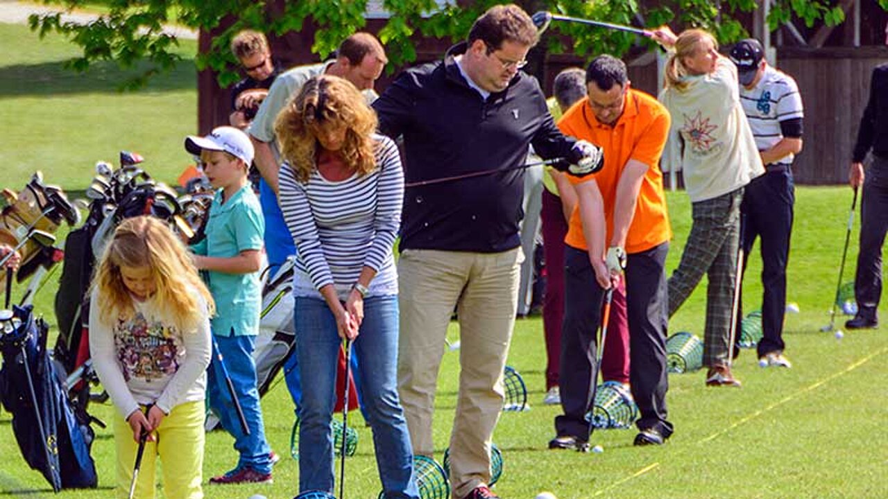 Golf. Mitten ins Glück.