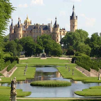Blick auf den Schlossgarten