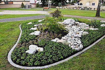 gärtnergepflegte Grabfelder