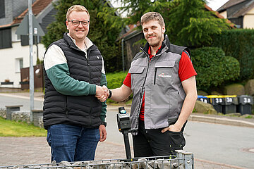 dxbau Handscanner Schlüter