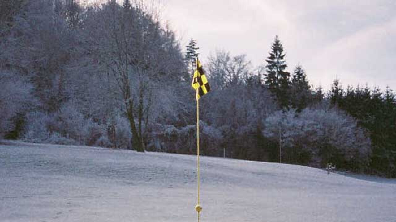 Golf im Winter