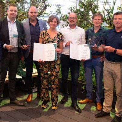 Überreichung des Awards