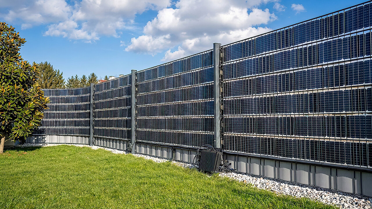 Sunbooster Solarzaun