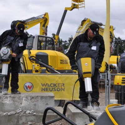 Wacker Neuson Messestand