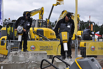 Wacker Neuson Messestand