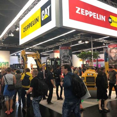 Zeppelin auf der Galabau