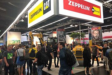 Zeppelin auf der Galabau