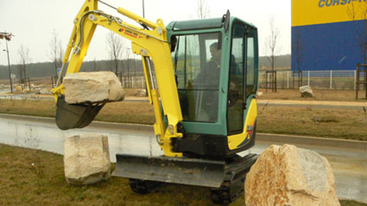 Minibagger Ammann Yanmar
