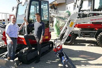 Stefan Leinweber und Roland Heinscher