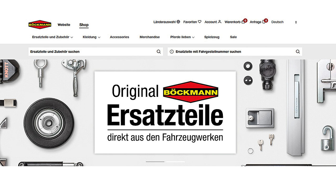 Böckmann Anhänger Webshop