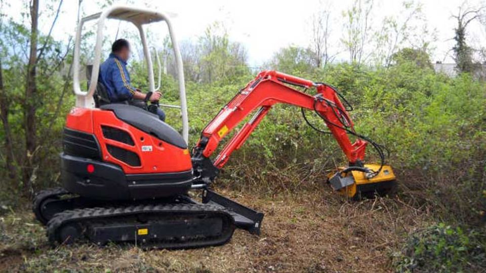 Baggermulchköpfe