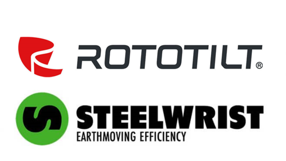 Rototilt und Steelwrist Logo