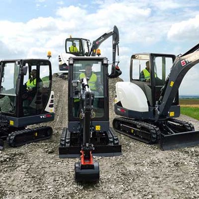 Terex-Minibagger