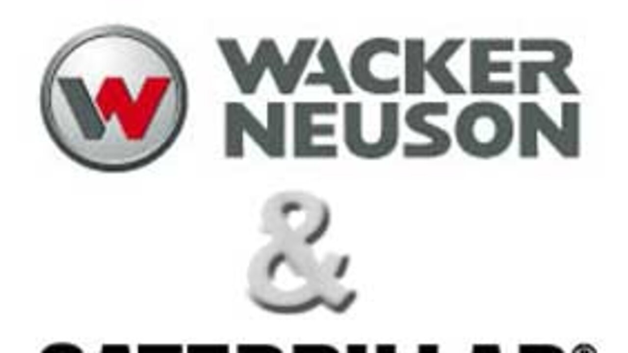 Wacker Neuson und Caterpillar